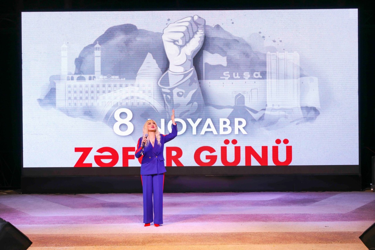 Xətai rayonunda "Zəfər Günü" qeyd edildi - FOTOLAR (VİDEO)