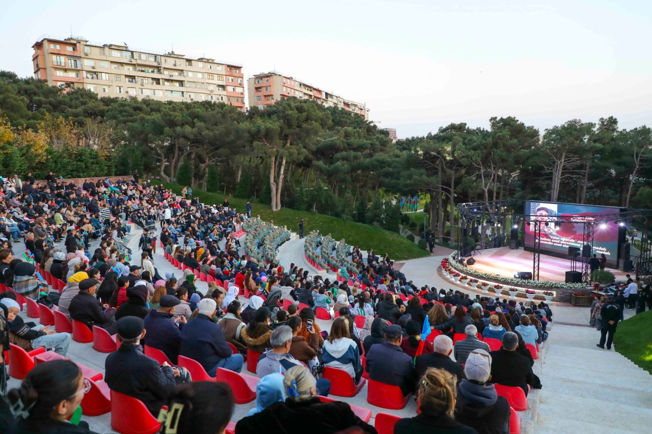 Xətai rayonunda "Zəfər Günü" qeyd edildi - FOTOLAR (VİDEO)