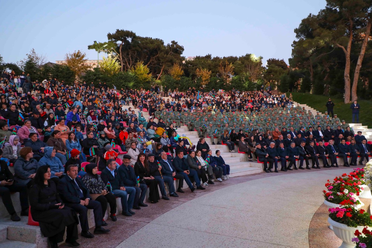 Xətai rayonunda "Zəfər Günü" qeyd edildi - FOTOLAR (VİDEO)