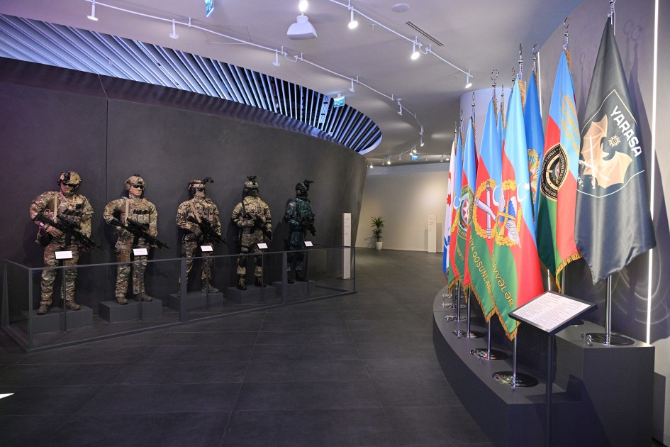 Bütün şəhidlərimizin adları Zəfər muzeyindəki divara həkk edilib - FOTOLAR