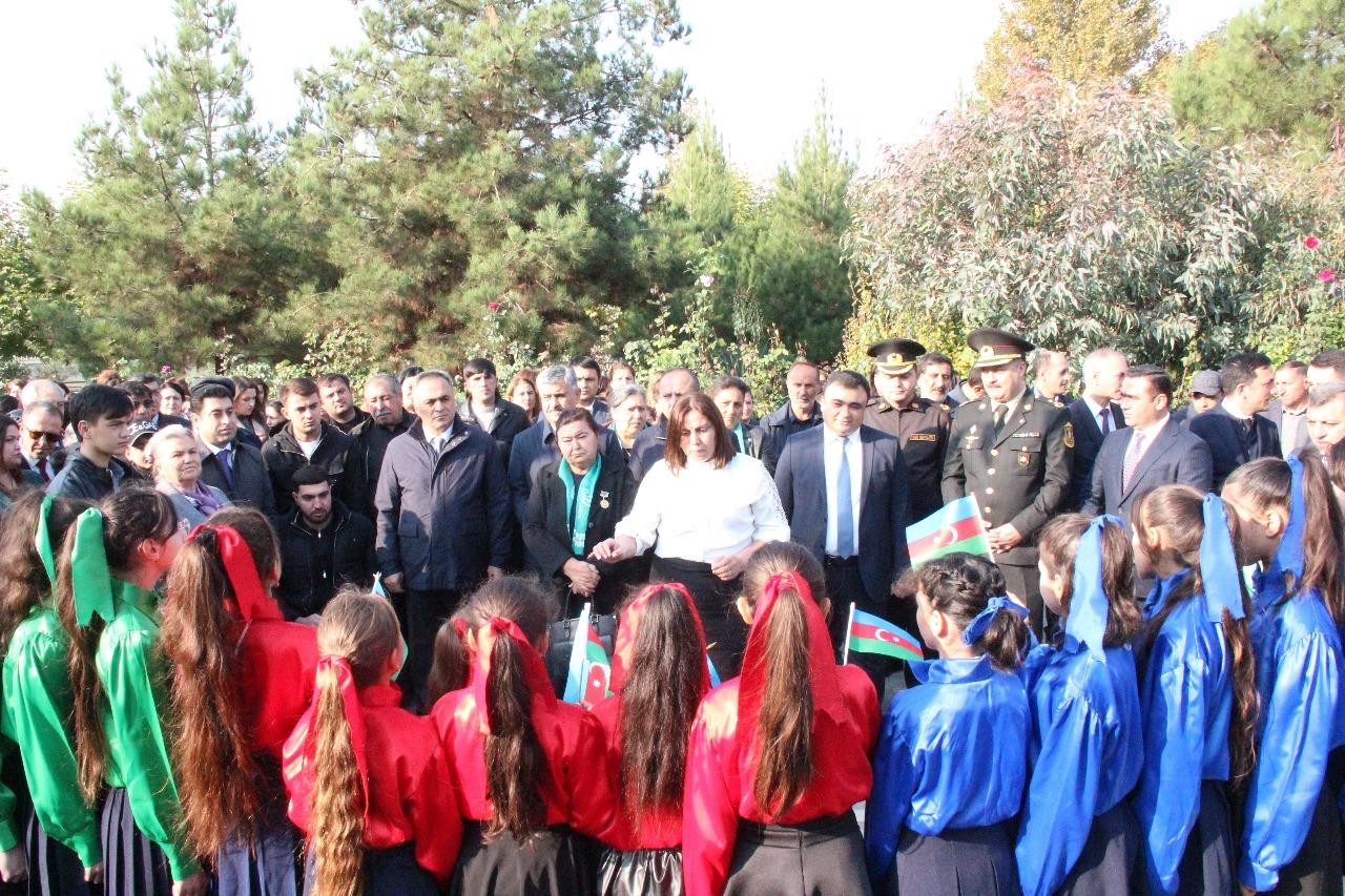 Goranboyda “Zəfər Günü” ilə bağlı ümumrayon tədbiri keçirildi - FOTOLAR