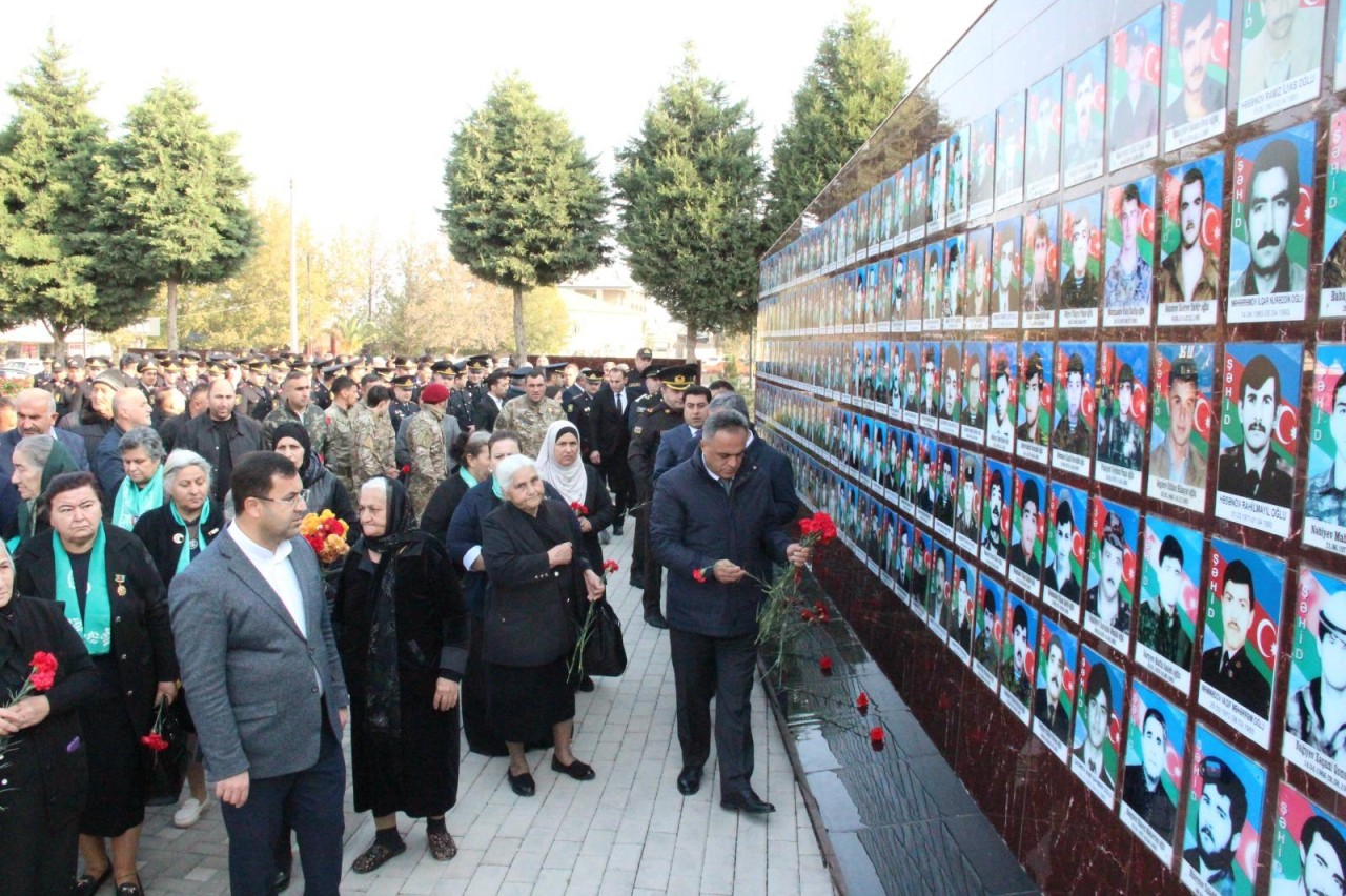 Goranboyda “Zəfər Günü” ilə bağlı ümumrayon tədbiri keçirildi - FOTOLAR