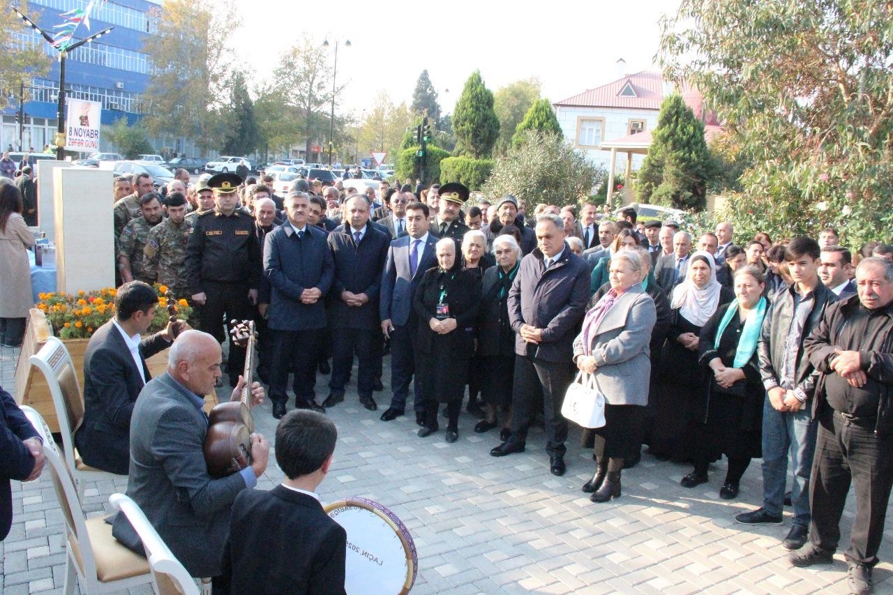 Goranboyda “Zəfər Günü” ilə bağlı ümumrayon tədbiri keçirildi - FOTOLAR