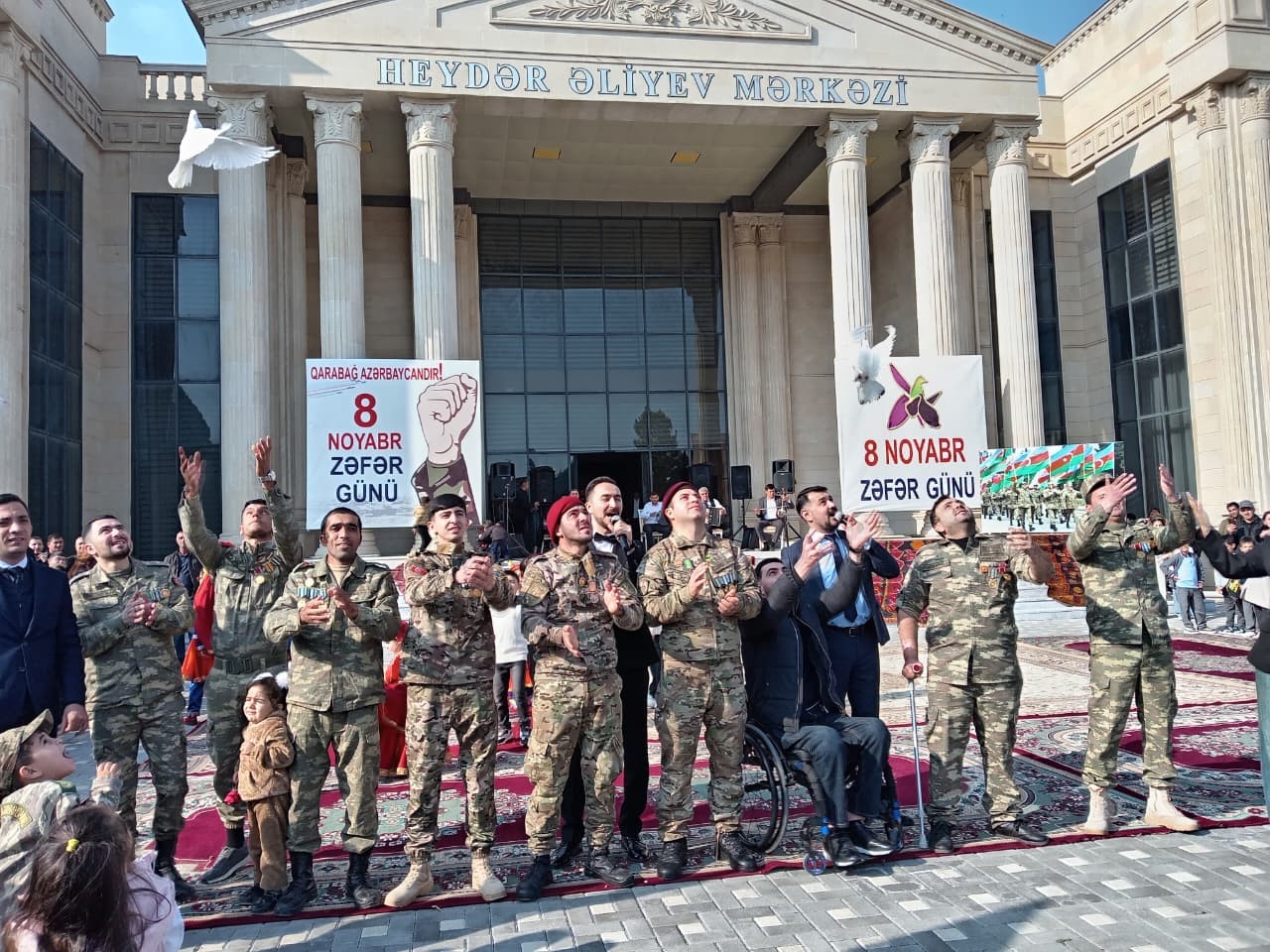 Goranboyda “Zəfər Günü” ilə bağlı ümumrayon tədbiri keçirildi - FOTOLAR