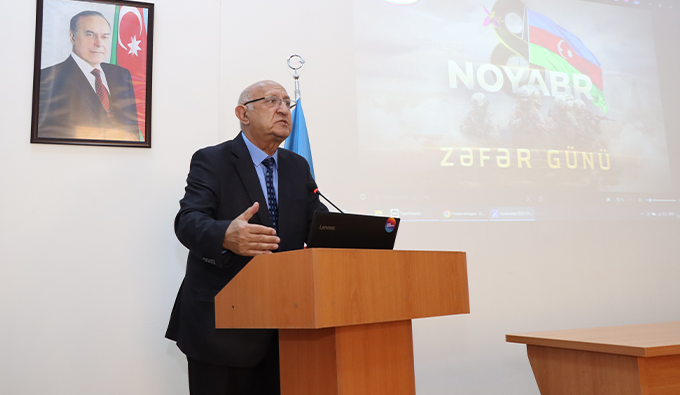 İdarəetmə Sistemləri İnstitutunda Zəfər Gününə həsr olunmuş tədbir keçirildi - FOTOLAR