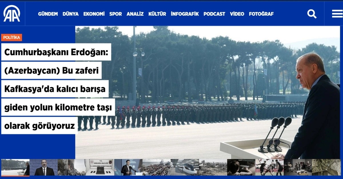 Bakıdakı Hərbi parad dünya mediasında - FOTOLAR