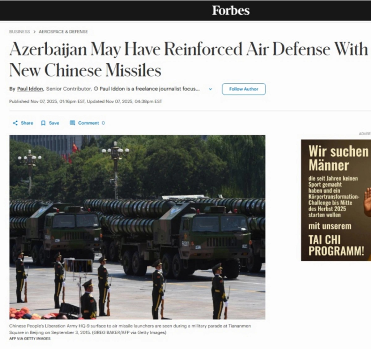 Bakıdakı Hərbi parad dünya mediasında - FOTOLAR