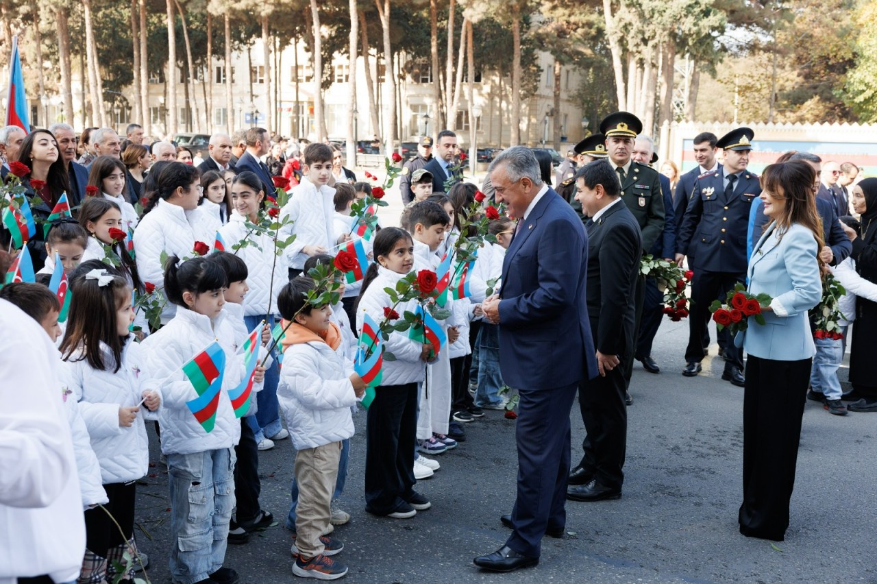Zəfər Günü Abşeron rayonunda coşqu ilə qeyd olunub - FOTOLAR