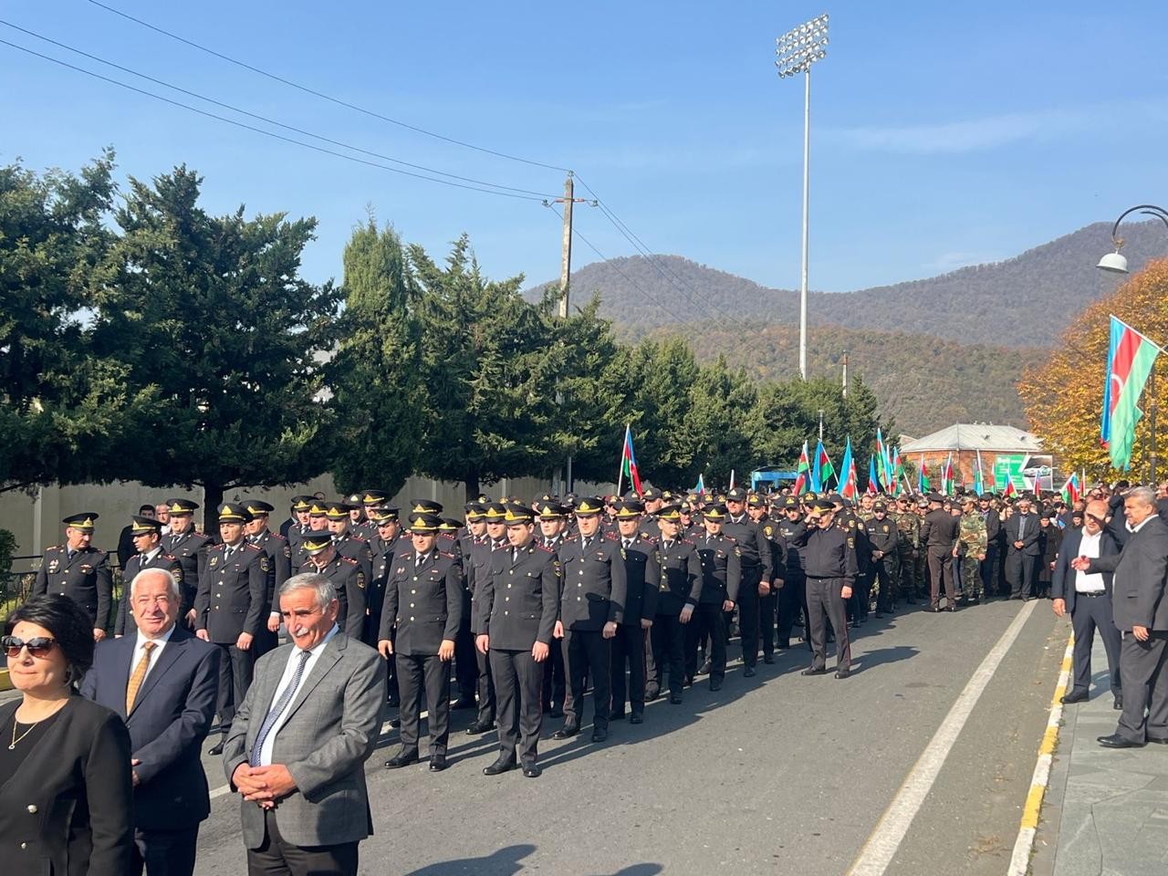 Zaqatalada Zəfər Günü münasibətilə silsilə tədbilər keçirilib - FOTOLAR