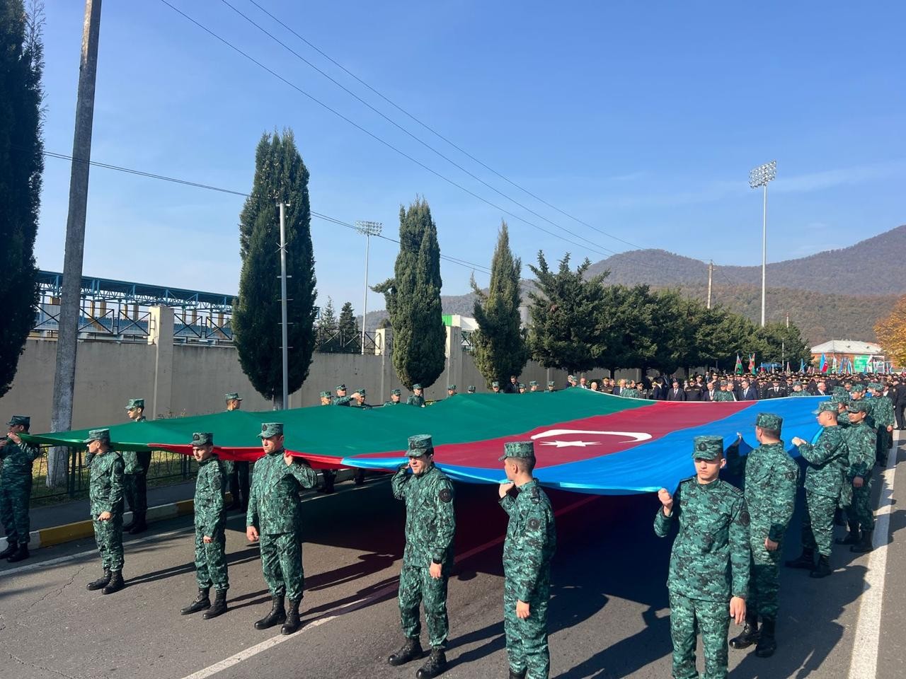 Zaqatalada Zəfər Günü münasibətilə silsilə tədbilər keçirilib - FOTOLAR