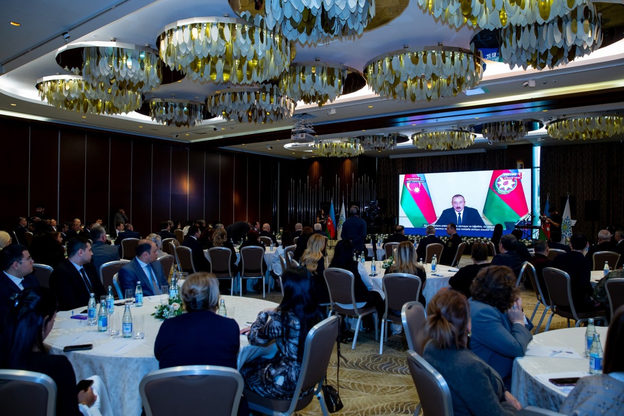 Nərimanov rayonunda Zəfər Günü qeyd edildi - FOTO