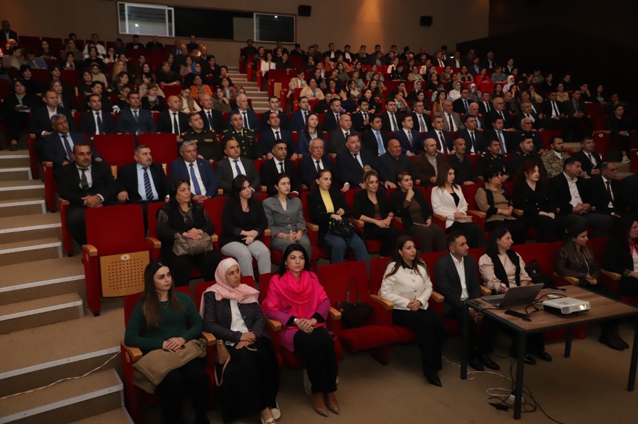 Neftçalada Konstitusiya günü münasibətilə tədbir keçirilib - FOTOLAR