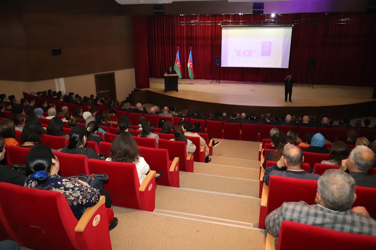 Neftçalada Konstitusiya günü münasibətilə tədbir keçirilib - FOTOLAR