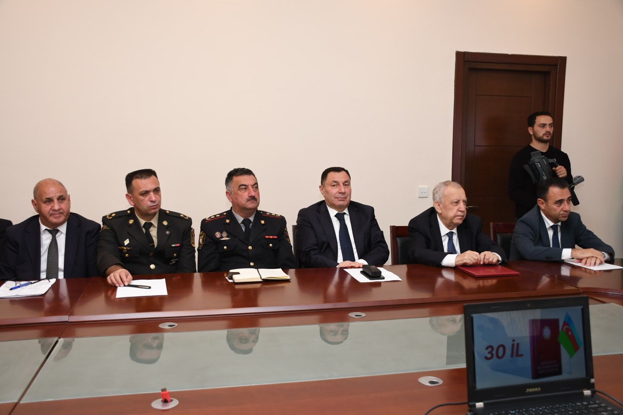 Qubadlı icra hakimiyyəti Konstitusiya Gününə həsr olunmuş tədbir keçirib - FOTOLAR