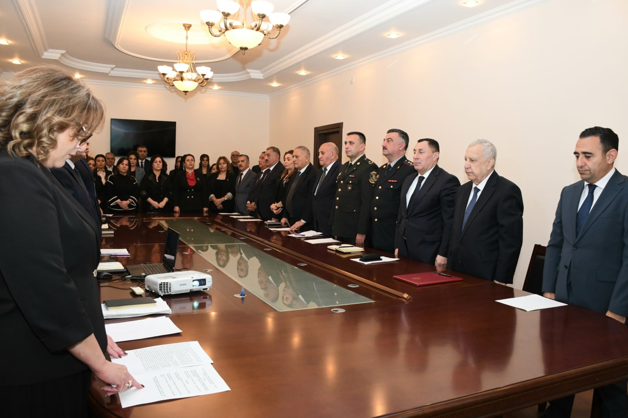 Qubadlı icra hakimiyyəti Konstitusiya Gününə həsr olunmuş tədbir keçirib - FOTOLAR