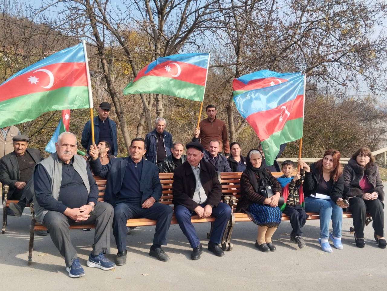 Növbəti köç karvanı Xocalının və Ağdərənin kəndlərinə çatdı - FOTOLAR