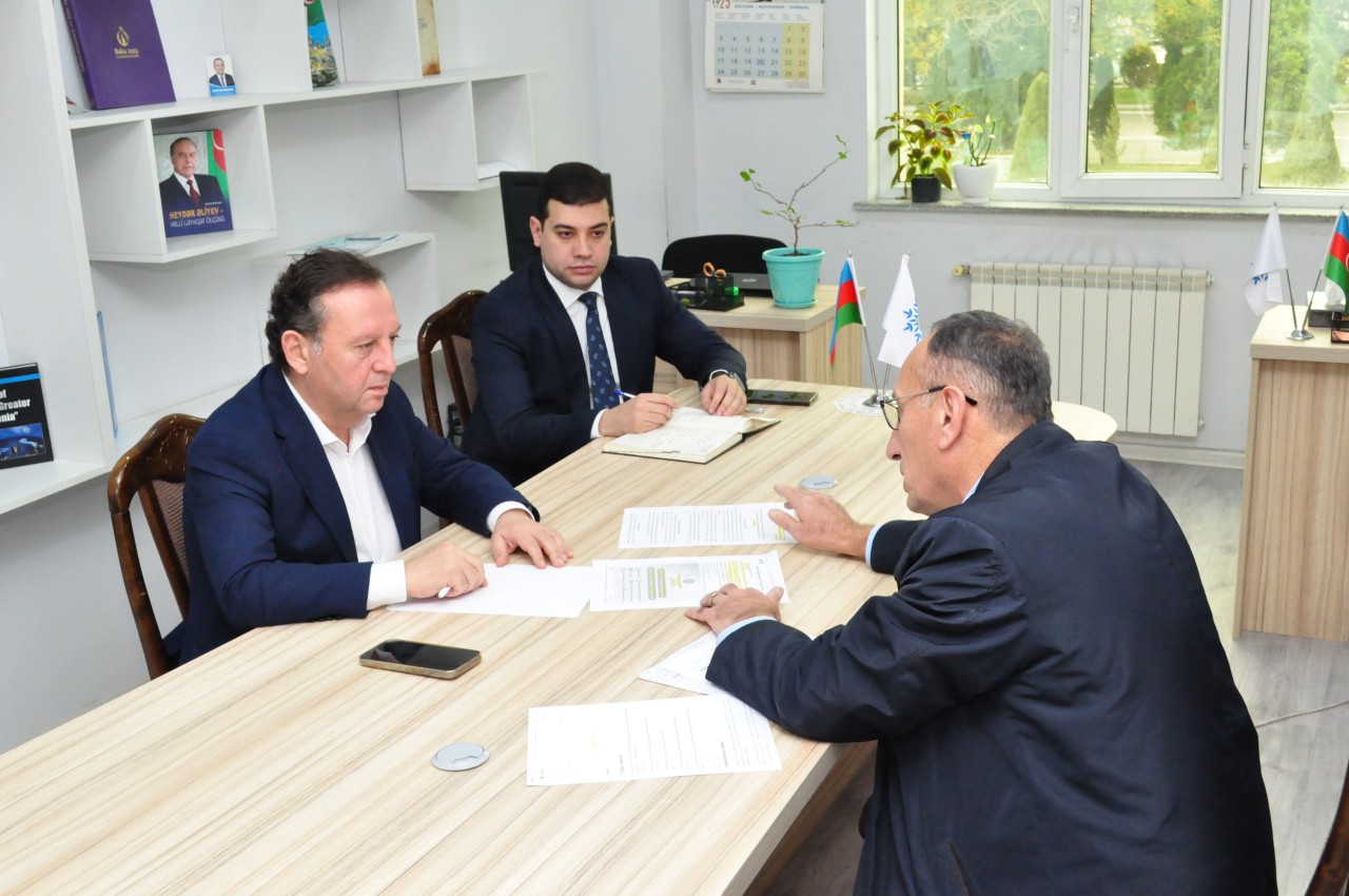 Samir Vəliyev seçiciləri ilə növbəti görüş keçirdi - FOTOLAR