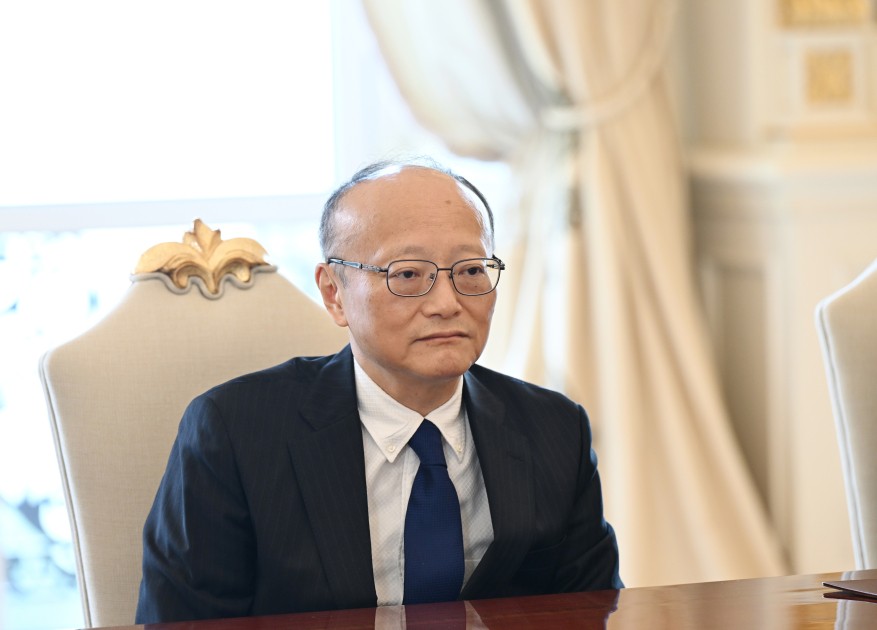 Prezident Asiya İnkişaf Bankının nümayəndə heyətini qəbul edib - FOTOLAR