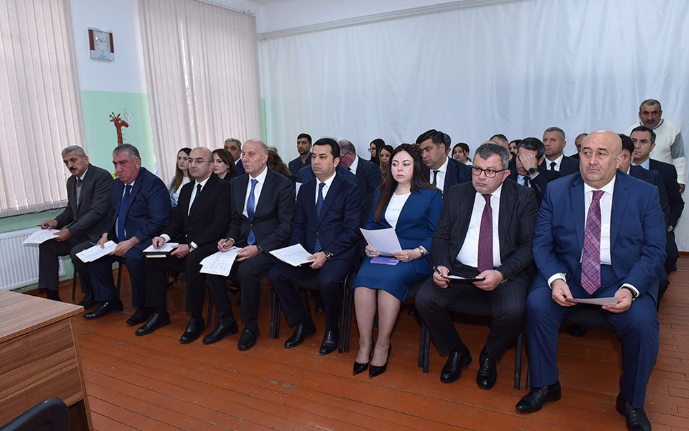 Zakir Fərəcov növbəti səyyar qəbul keçirdi - FOTOLAR