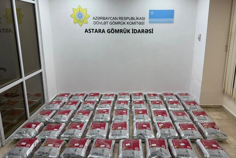 Gömrükdə 90 milyon dollarlıq heroin aşkarlanıb - FOTO
