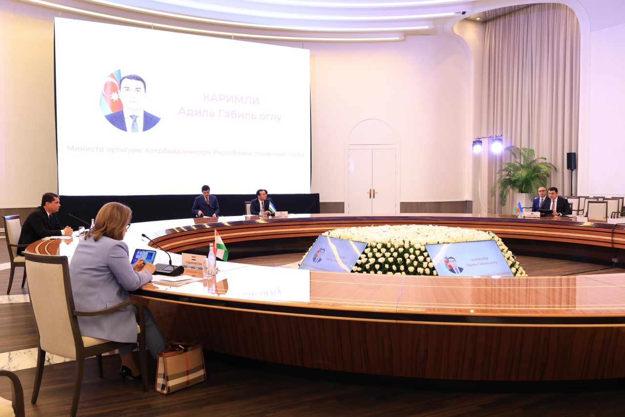 Adil Kərimli Daşkənddə Nazirlər Konfransında çıxış edib - FOTOLAR