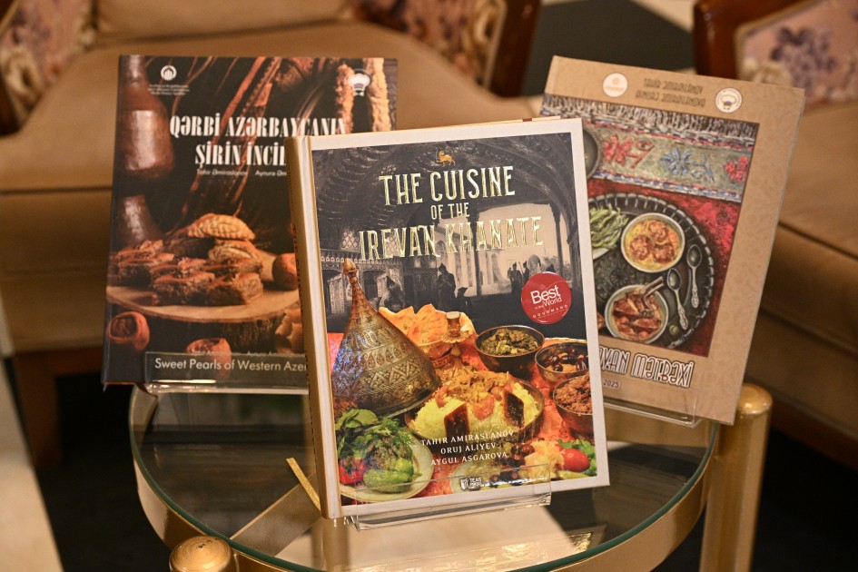“İrəvan xanlığı bölgə mətbəxi” kitabının təqdimatı keçirilib - FOTOLAR+VİDEO