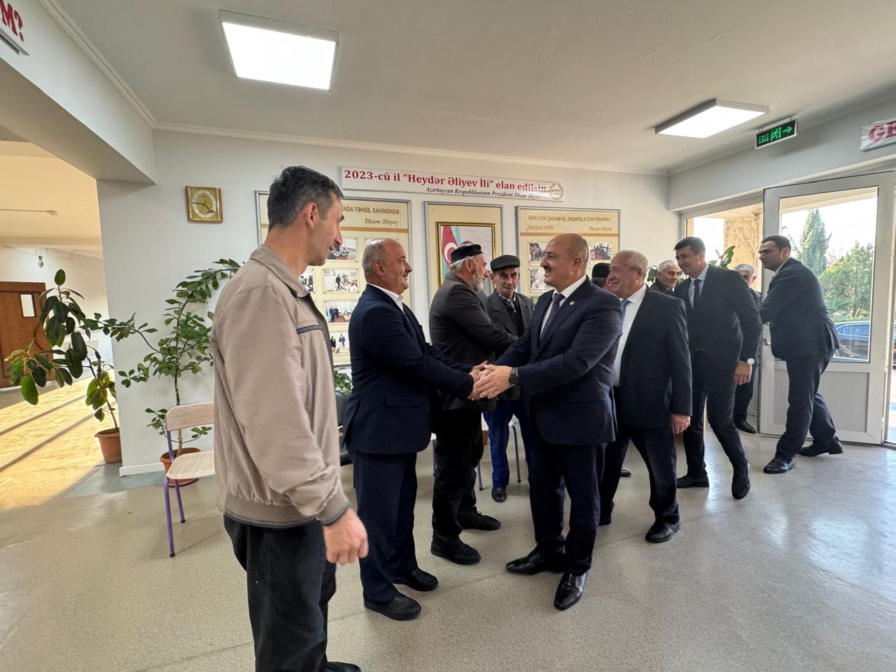 Asif Əsgərovun şəhid ailələri ilə görüşləri davam edir - FOTOLAR