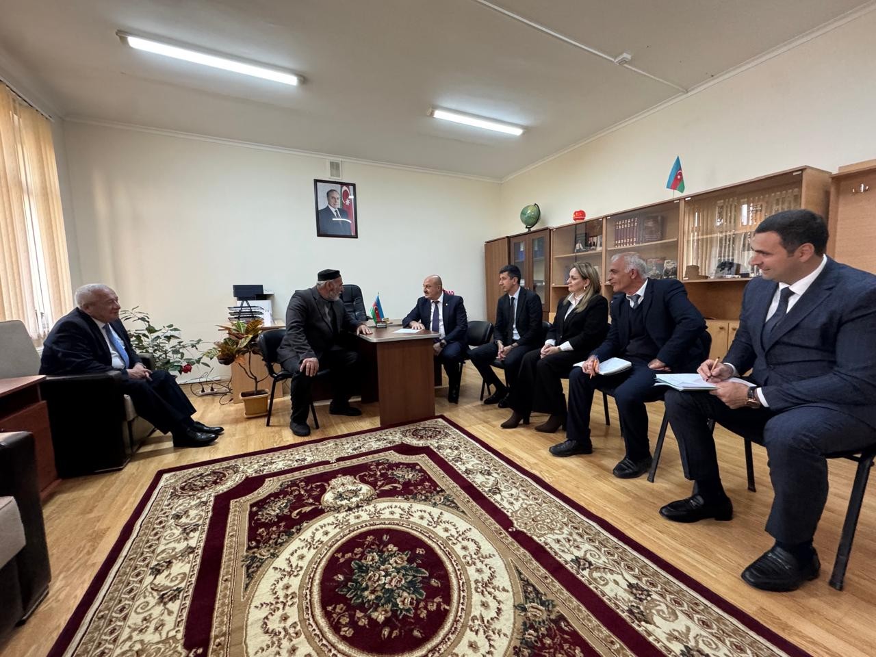 Asif Əsgərovun şəhid ailələri ilə görüşləri davam edir - FOTOLAR