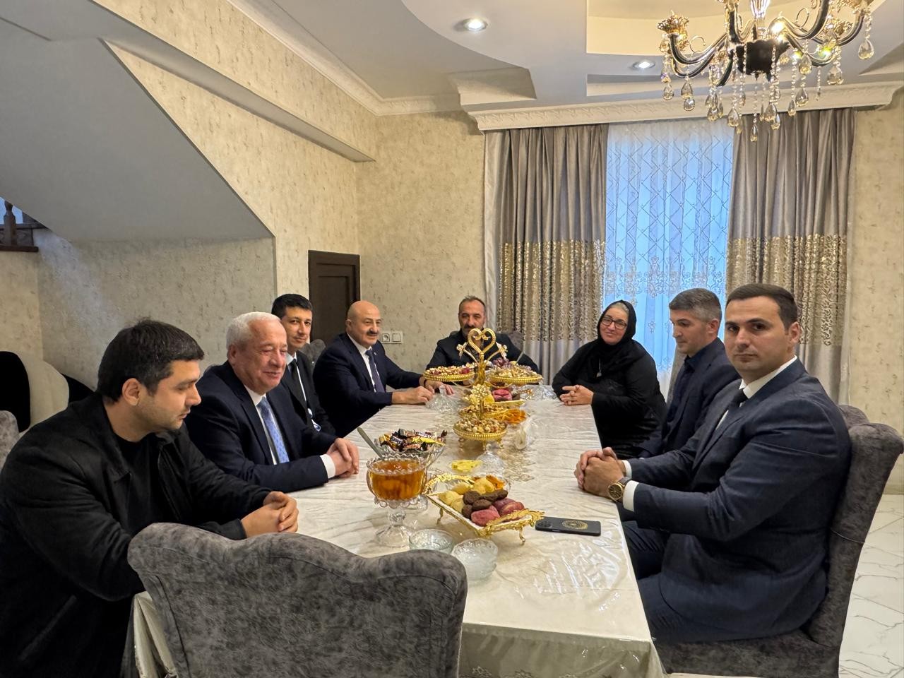 Asif Əsgərovun şəhid ailələri ilə görüşləri davam edir - FOTOLAR