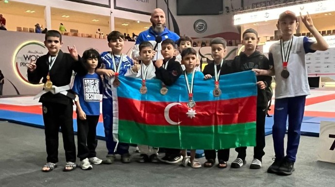 Aydın Əliyevin nəvəsi gümüş medal qazandı - FOTO