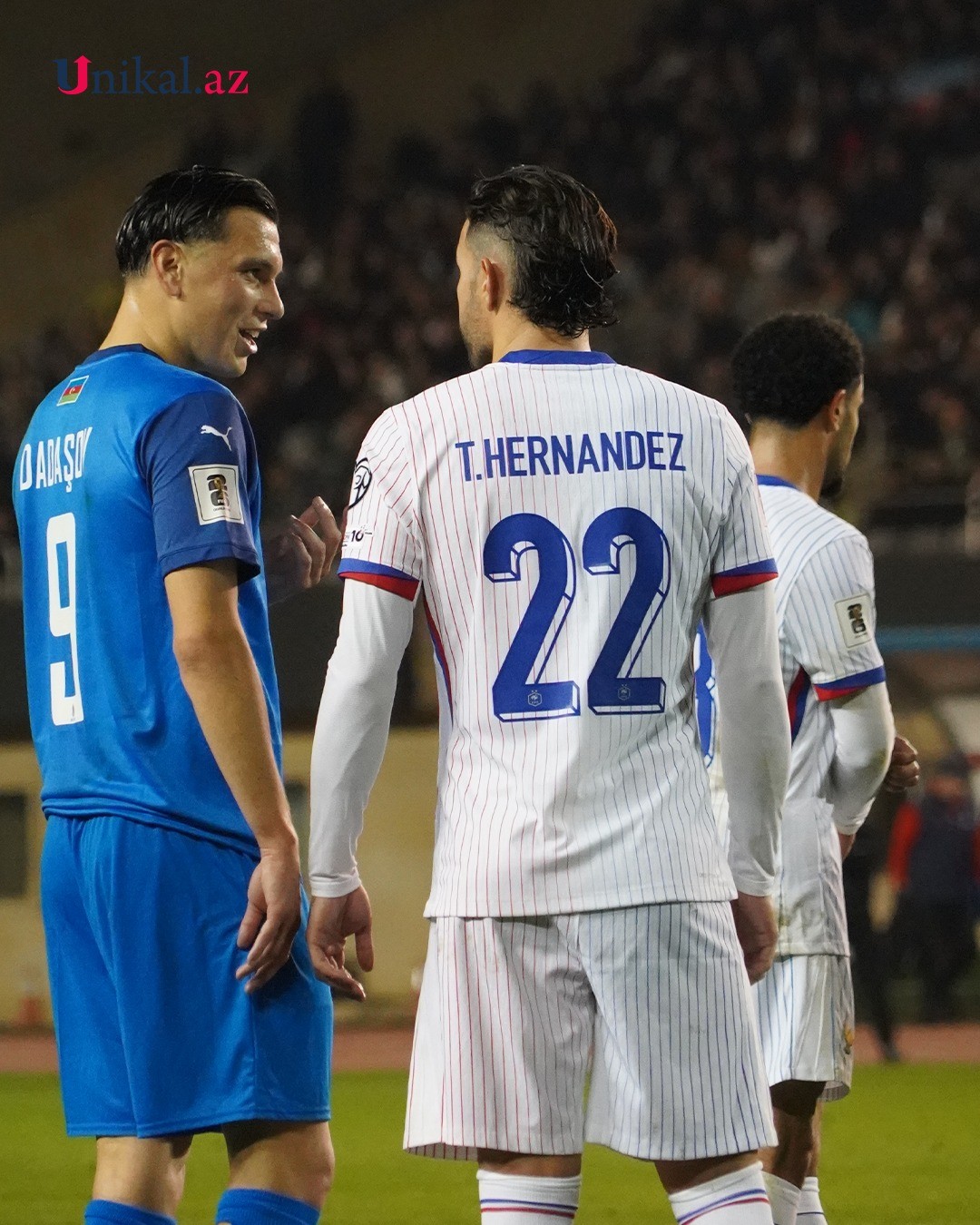 Azərbaycan millisi Bakıda Fransaya məğlub oldu - FOTOLAR