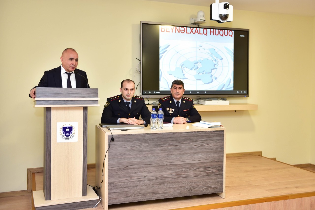 Polis Akademiyasında interaktiv dərslər keçirildi - FOTOLAR