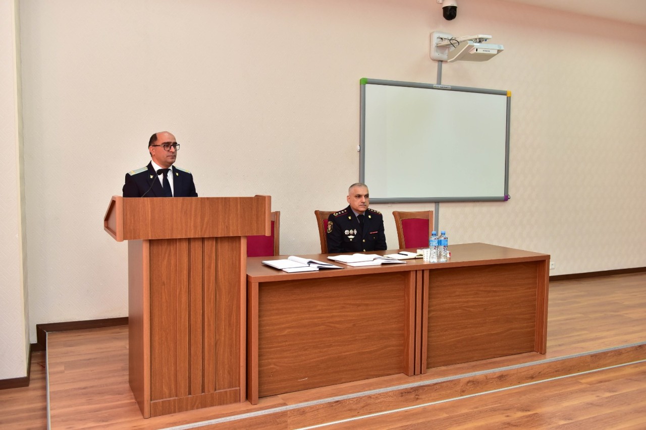 Polis Akademiyasında interaktiv dərslər keçirildi - FOTOLAR