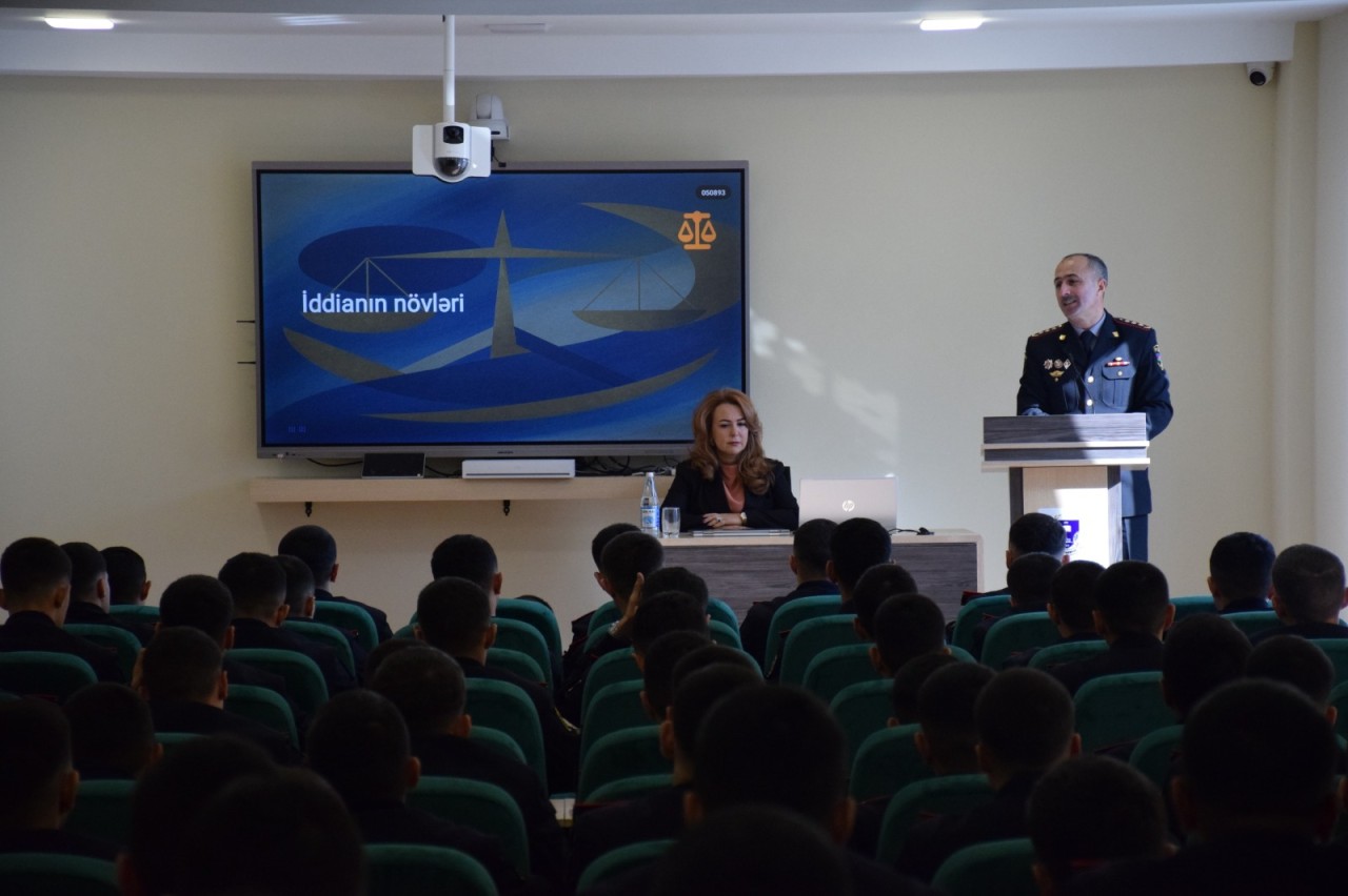 Polis Akademiyasında interaktiv dərslər keçirildi - FOTOLAR