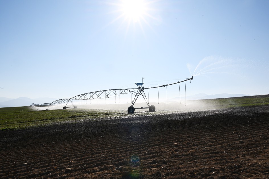 Zəngilanda dairəvi suvarma sistemlərinə baxış keçirilib - FOTOLAR