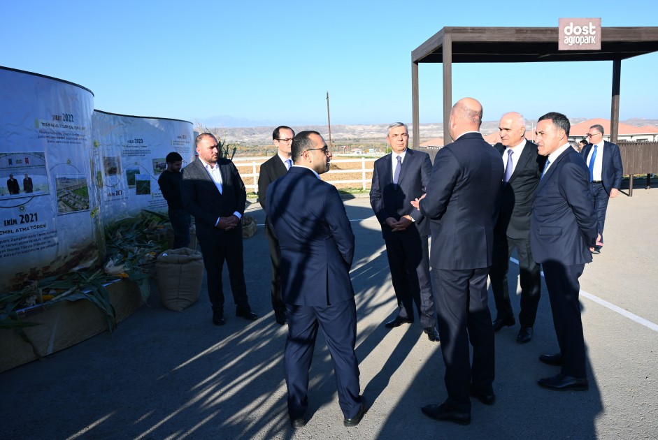 Zəngilanda dairəvi suvarma sistemlərinə baxış keçirilib - FOTOLAR