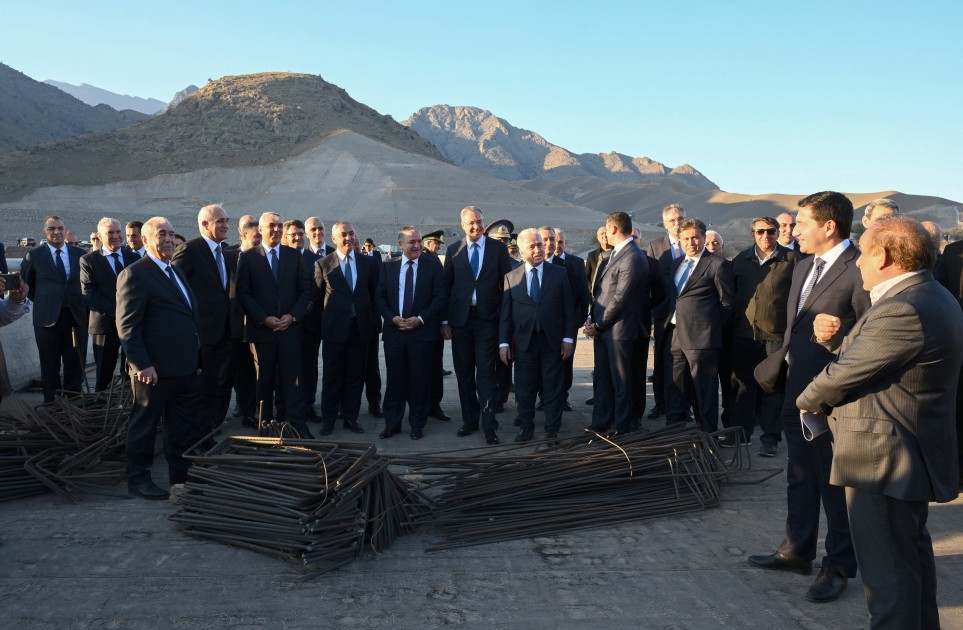 Ağbənd-Kəlalə körpüsünün inşası ilə tanışlıq oldu - FOTOLAR