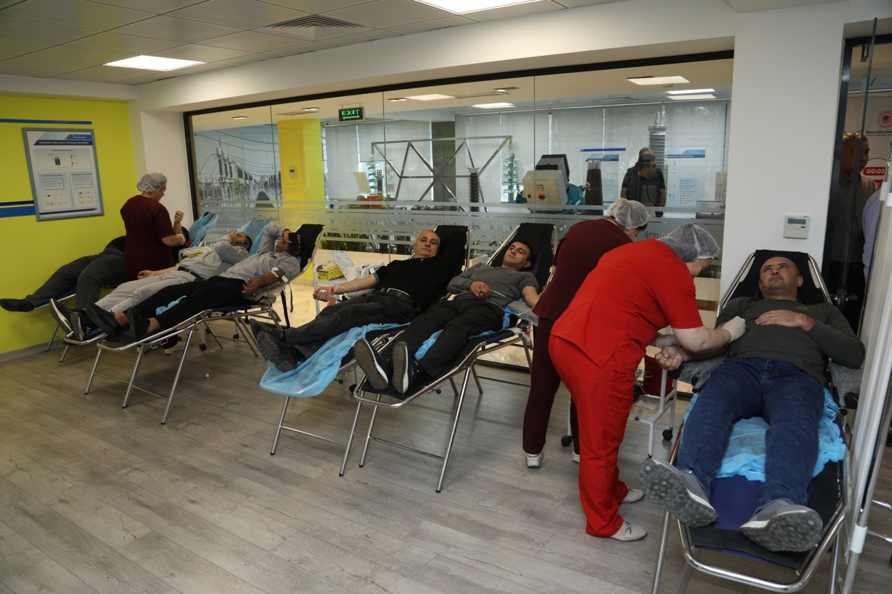 “AzərEnerji”də qanvermə aksiyası keçirildi - FOTOLAR