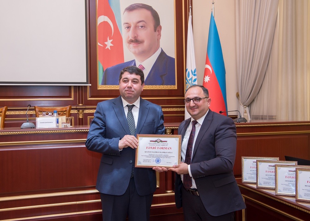 “Yeni Azərbaycan Partiyası: 33 illik milli və siyasi güc” adlı tədbir keçirilib - FOTOLAR