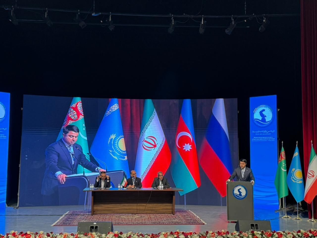 Rəştdə Xəzəryanı ölkələrin sahilyanı regionları arasında əməkdaşlıq görüşü keçirilib - FOTOLAR