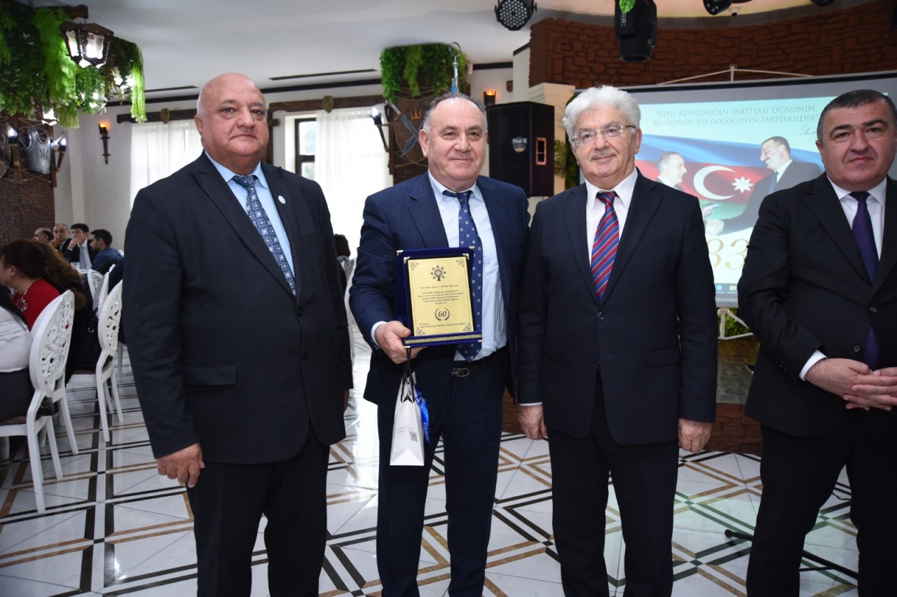 "Yeni Azərbaycan Partiyası dünənin, bu günün və gələcəyin partiyasıdır” adlı tədbir keçirilib - FOTOLAR