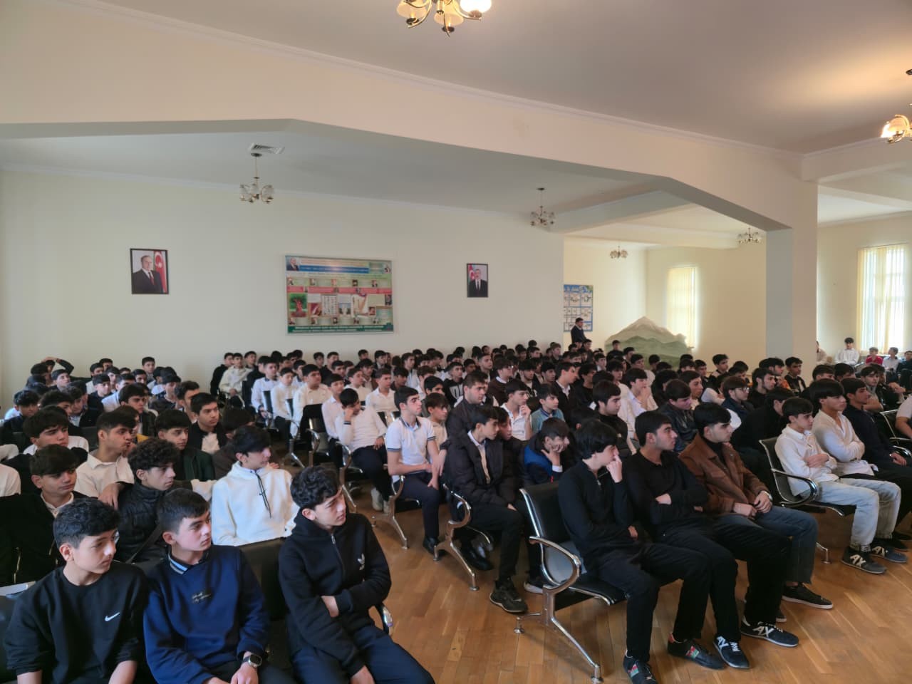 Polis Akademiyası təbliğat-təşviqat tədbirlərini davam etdirir - FOTOLAR