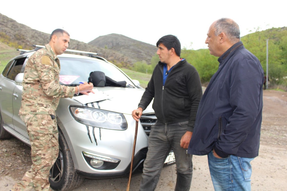 Qazaxda minadan və PHS-da zərərçəkənlərlə ilkin sorğular tamamlanır - FOTO