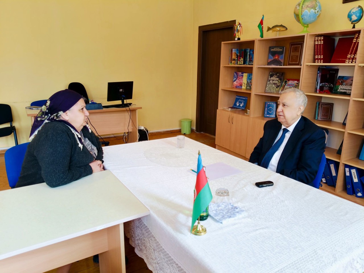 Malik İsaqov növbəti vətəndaş qəbulu keçirdi - FOTOLAR