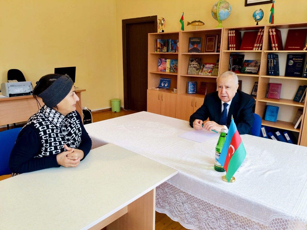 Malik İsaqov növbəti vətəndaş qəbulu keçirdi - FOTOLAR