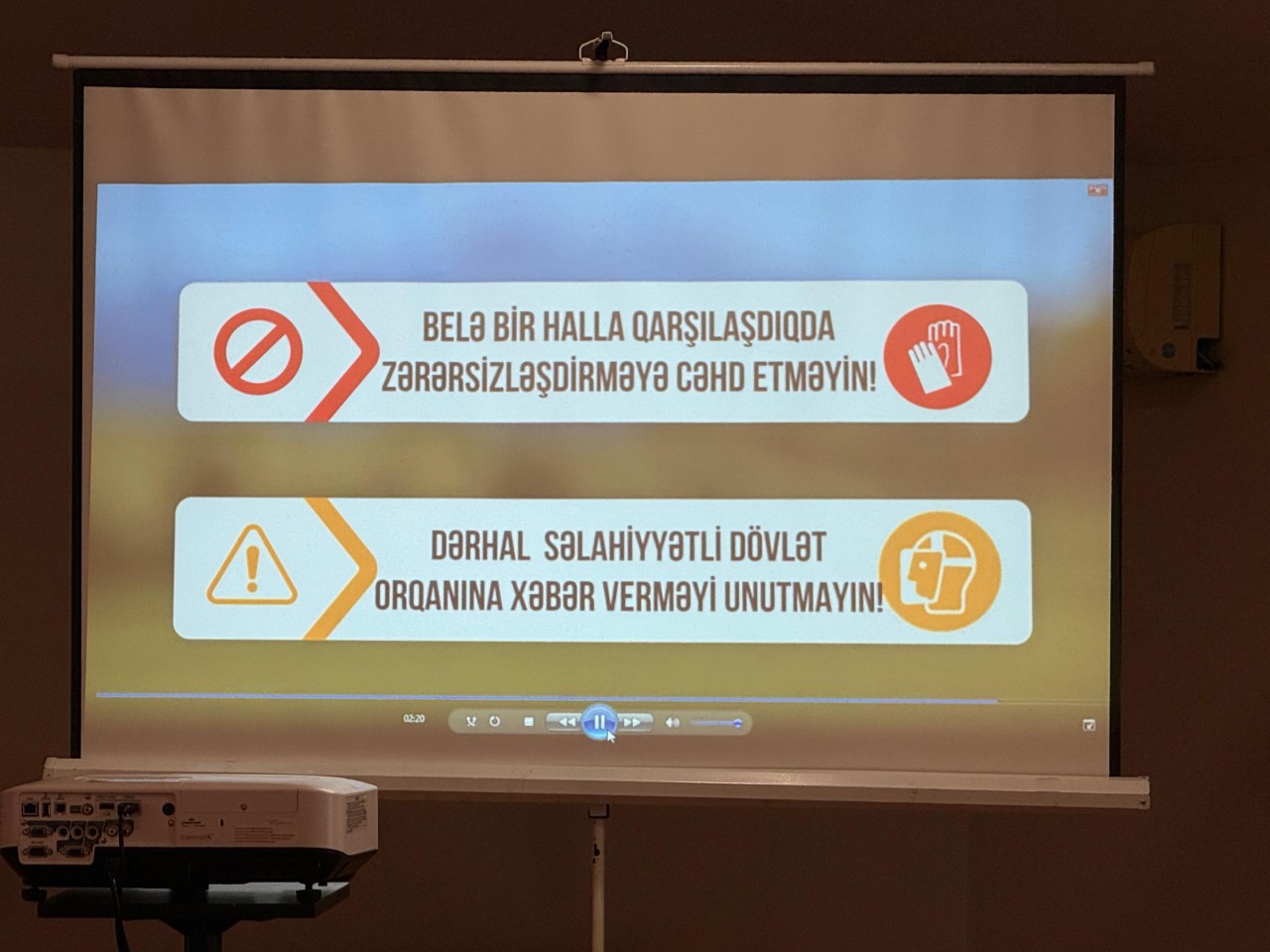 Keçmiş məcburi köçkünlər növbəti dəfə maarifləndirildi - FOTOLAR