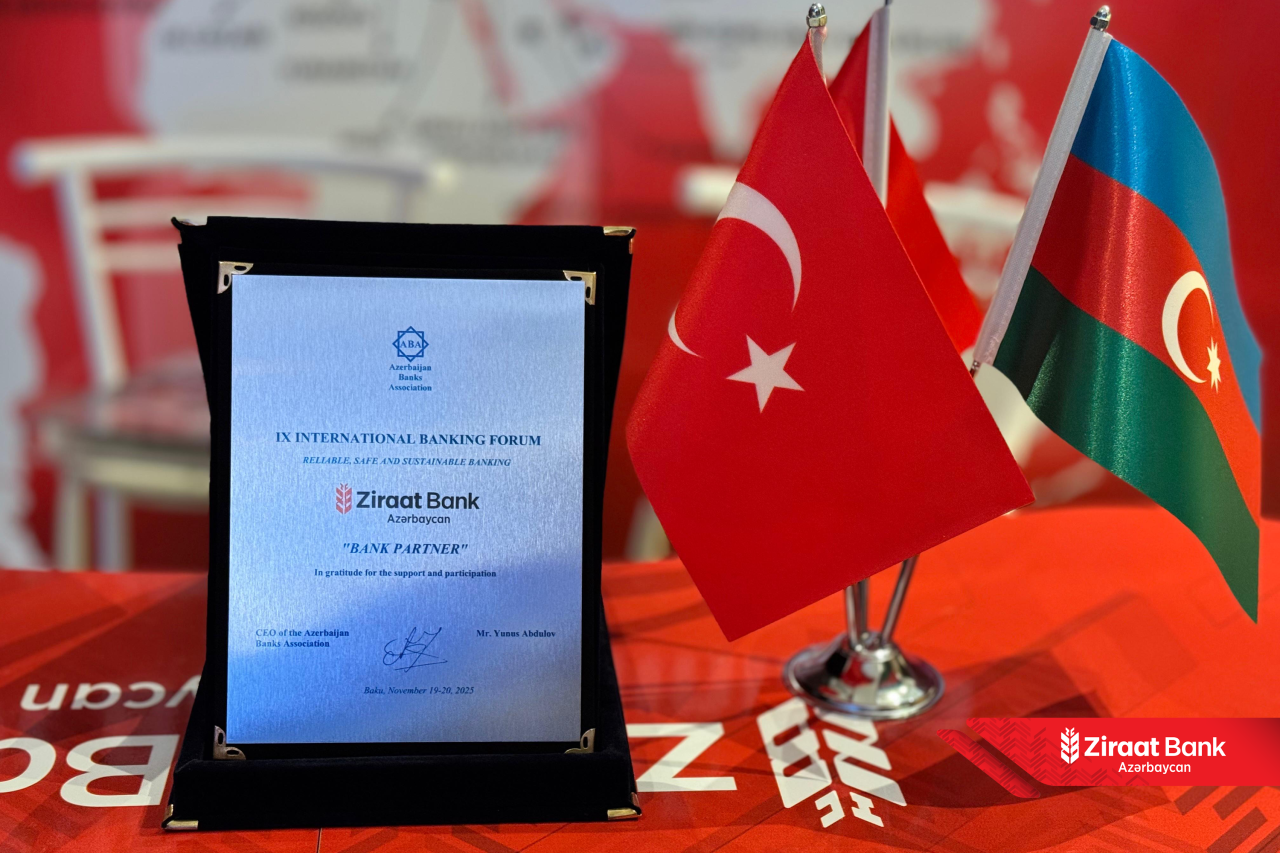 "Ziraat Bank Azərbaycan" IX Beynəlxalq Bankçılıq Forumunun tərəfdaşıdır! - FOTOLAR