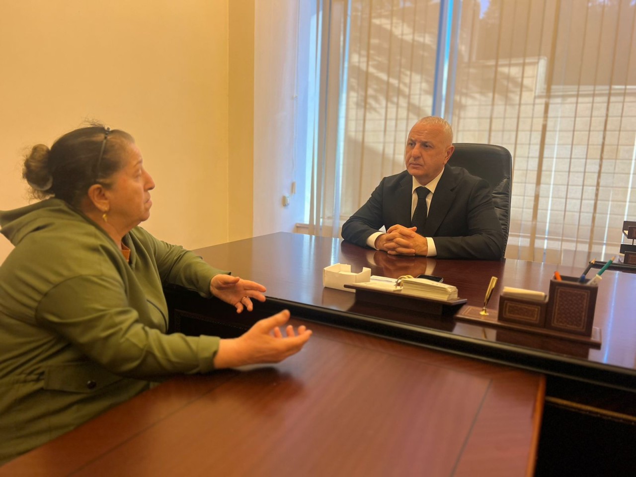 Ülvi Quliyev vətəndaşları qəbul etdi - FOTOLAR