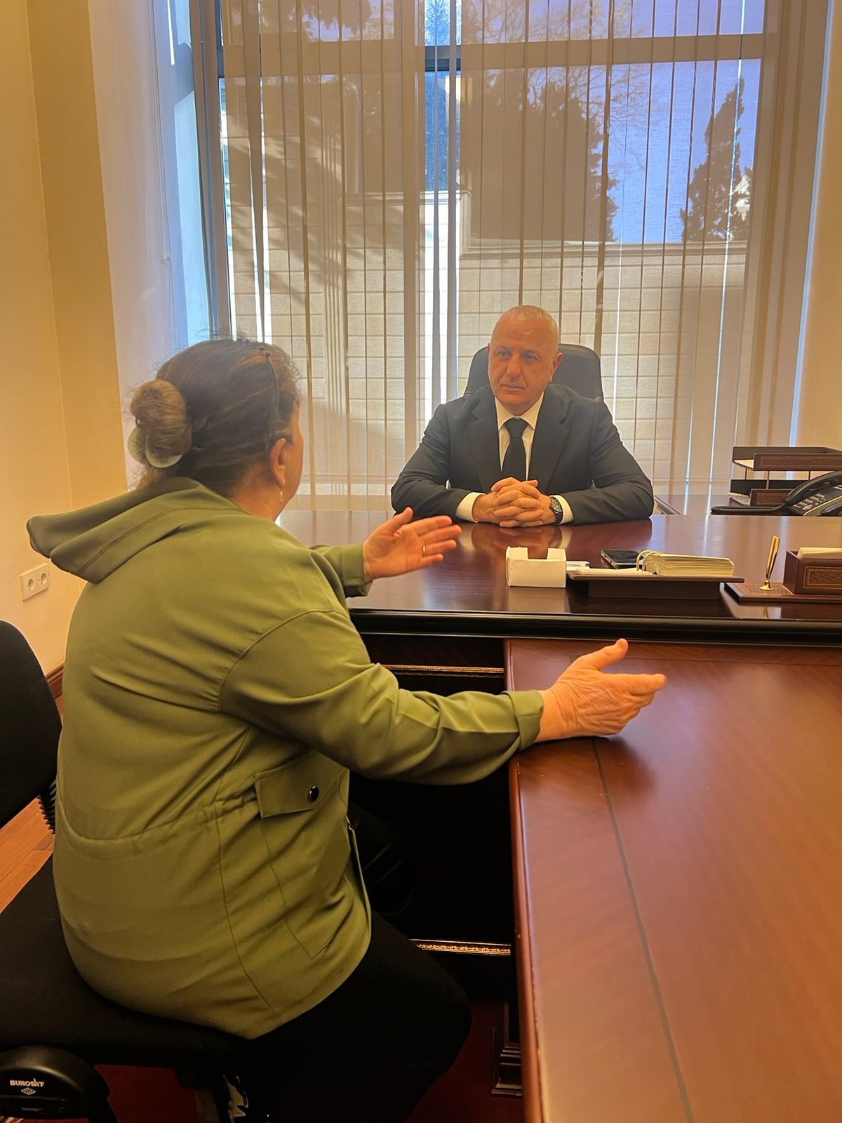 Ülvi Quliyev vətəndaşları qəbul etdi - FOTOLAR