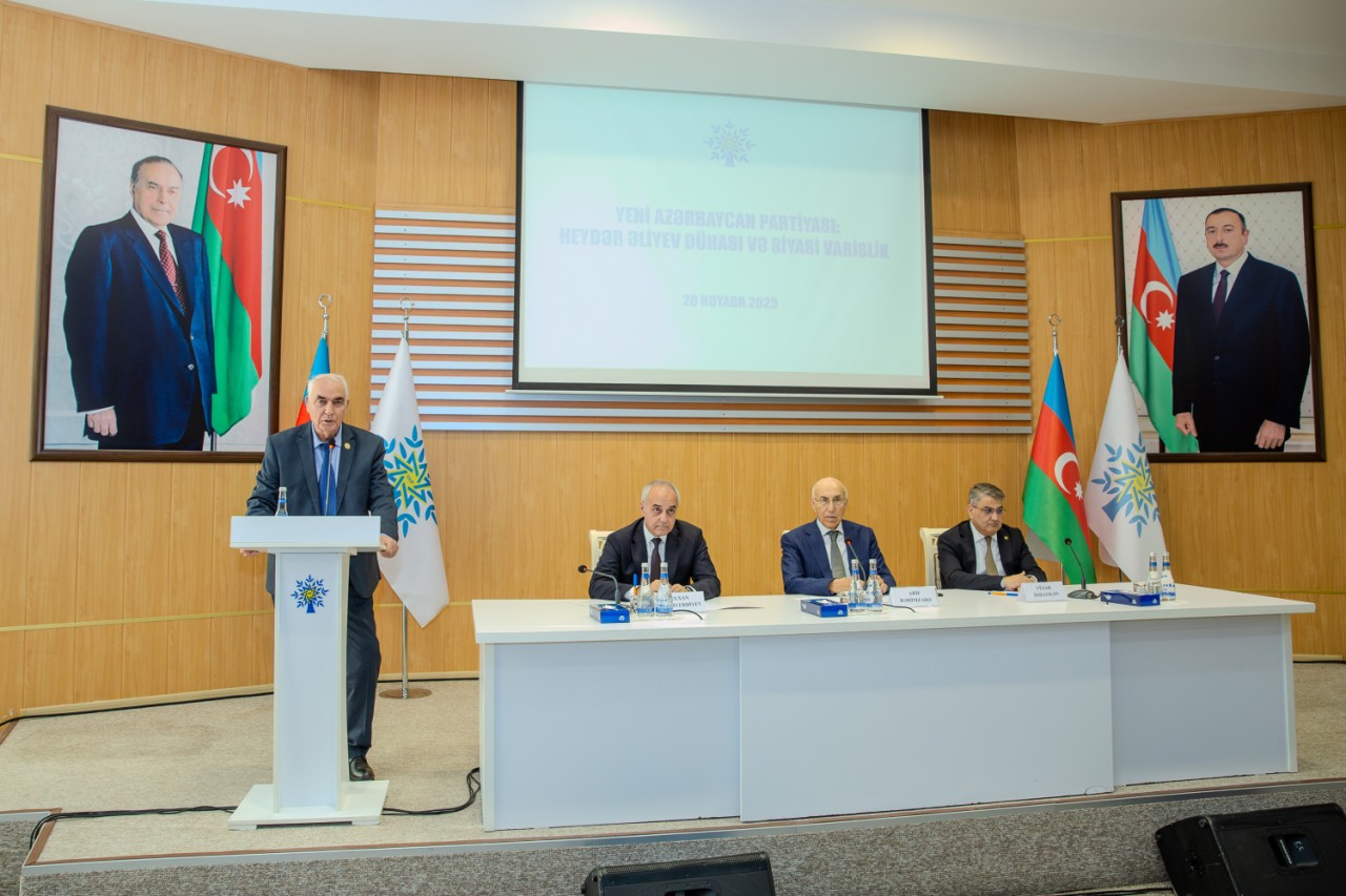 "Heydər Əliyev dühası və siyasi varislik” mövzusunda tədbir keçirildi - FOTOLAR (VİDEO)